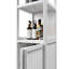 Armoire de rangement en bambou en lin, parfaite pour les petits espaces et une utilisation multifonctionnelle dans les salles de bain, les chambres et les salons.-1059374106
