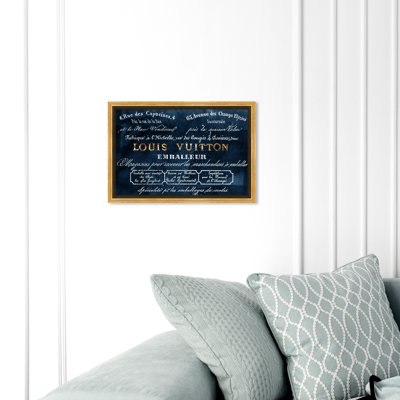 «Fashion and Glam Emballeur», art mural moderne et sur toile pour la chambre à coucher