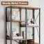 176.46cm H x 79.98cm W Metal Bookcase