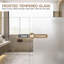 Porte de douche coulissante double sans cadre l 60 po x H 60 po, porte de baignoire, verre trempé nano-transparent ultra-transparent 5/8 po (8 mm)-129756995
