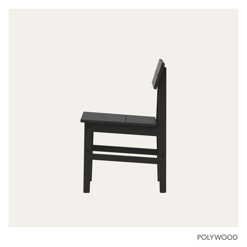 Chaise POLYWOOD x AllModern, Noir