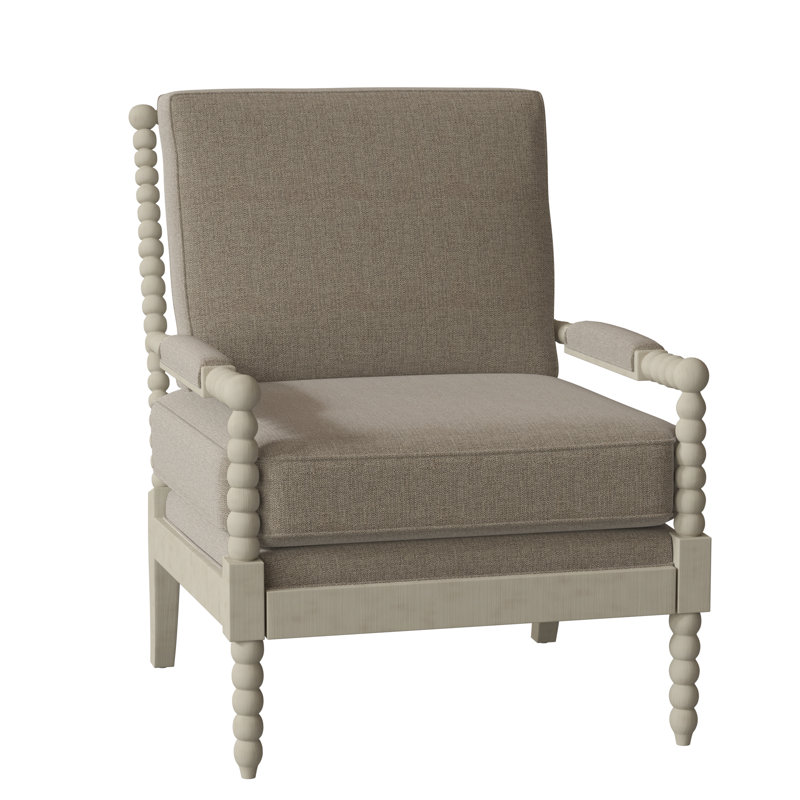 Griffin Upholstered Armchair, Almond Buff, 3127 Twine