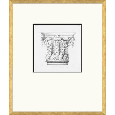 Black And White Columns Print