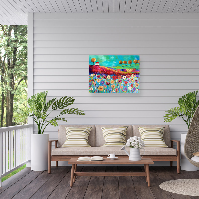 Toile d'extérieur Karrie Evenson The Simple Life, H 14 po x l 19 po