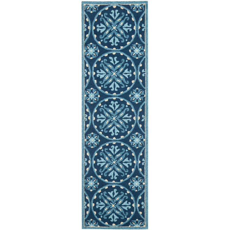 Carvalho Hand Hooked Performance Southwestern Rug, Runner 1'1" x 5'