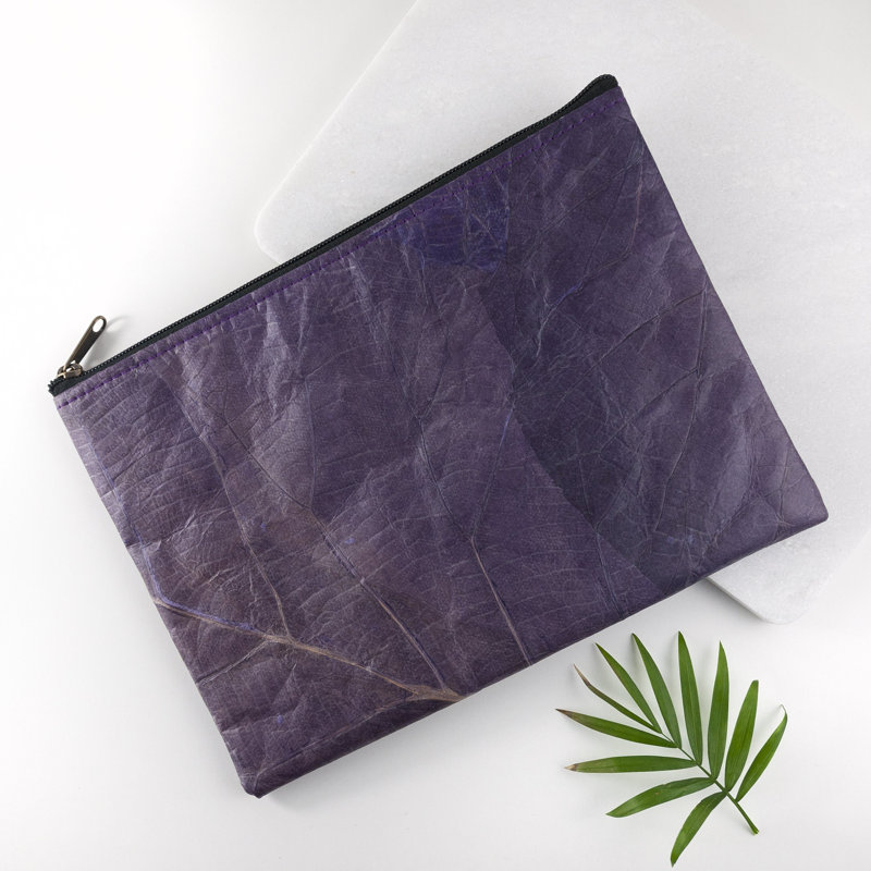 Zhora Leather Makeup Bag