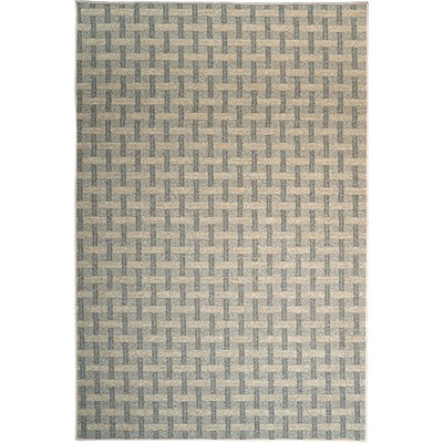 Ensemble de tapis intérieur / extérieur en polyester touffeté à la machine Iskandar