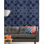 World Of Fabrics Striped Wallpaper Roll-62105177