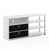White Oak/Stainless Steel /Black
