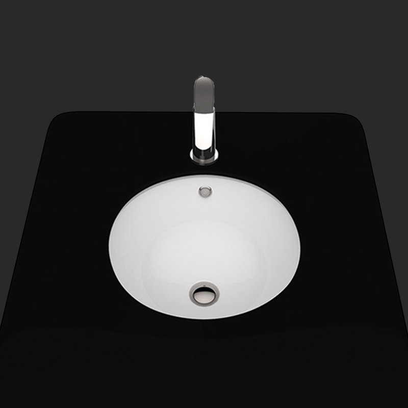17.3'' L Bathroom Sink