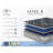 Restonic Comfort Care 14" Hybrid Mattress, Individual Pocketed Coil Mattress, Firm Comfort-2116037314