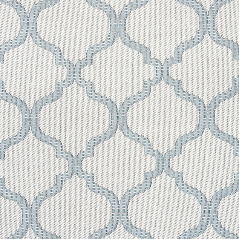 Murielle Performance Machine Washable Geometric Indoor/Outdoor Area Rug, Square 6'7"