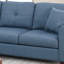 Canapé modulaire réversible en polyfibre capitonné-17045304
