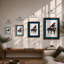 Piano in Colour Modern - Framed Print-1073924850-1073924854