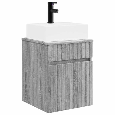 Single Bathroom Vanity with Ceramic Basin