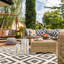 2 Piece Metal Floor Lantern Set
