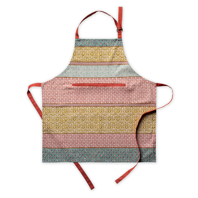Tablier 100% coton Maison d'Hermine Provence - 27,5 po x 31,5 po