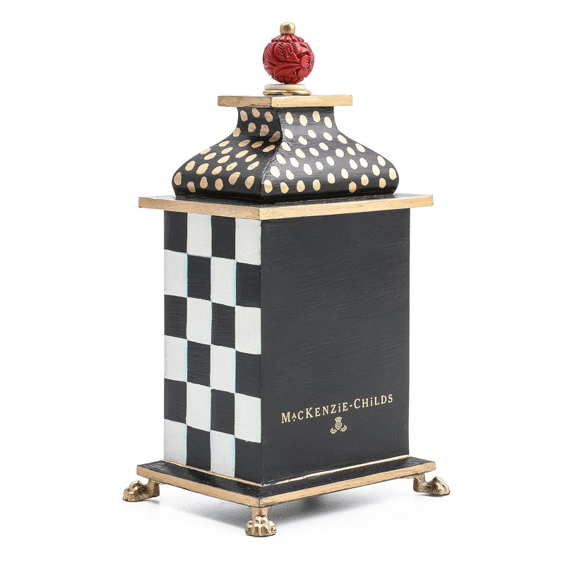 Courtly Check Desk Clock