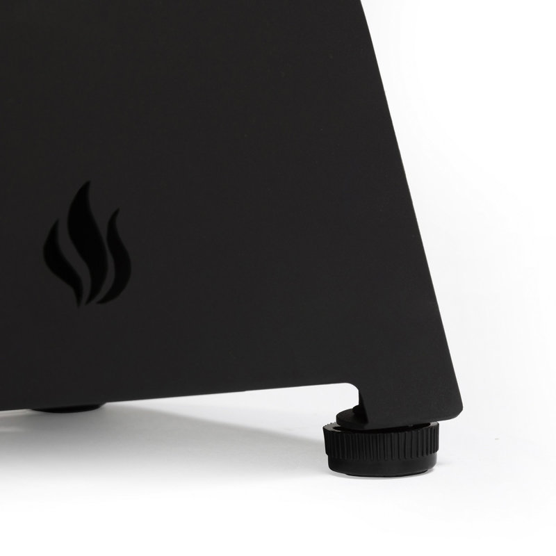28 inch Tabletop Fire Pit, Propane Gas Fire Pit with Quick Connect Joint
