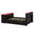 All-in-One Wood Daybed with Trundle, Desk, LED Light & USB Charging-1425926955
