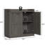 Helio 34'' Sideboard With Adjustable Shelf and Safe Round Corners-301350144-272433696