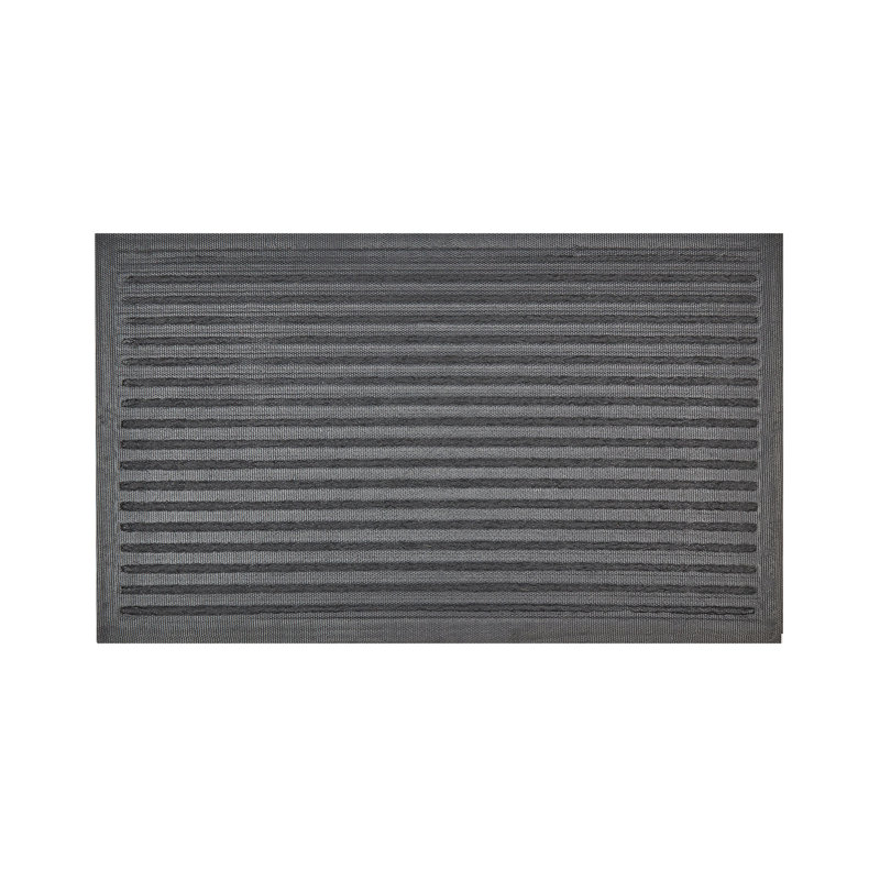 Natanel Non-Slip Striped Indoor Doormat