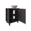Lavabo pour salle de bain Stites, noir-1534674722