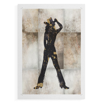 Cowgirl II - Impression sur toile seulement - NON-CADRE