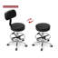 Braeswood Backed Adjustable Height Ergonomic Industrial Stool