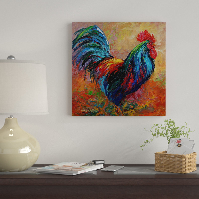 Mid-Century, 24" H x 24" W x 2" D, Wrapped Canvas