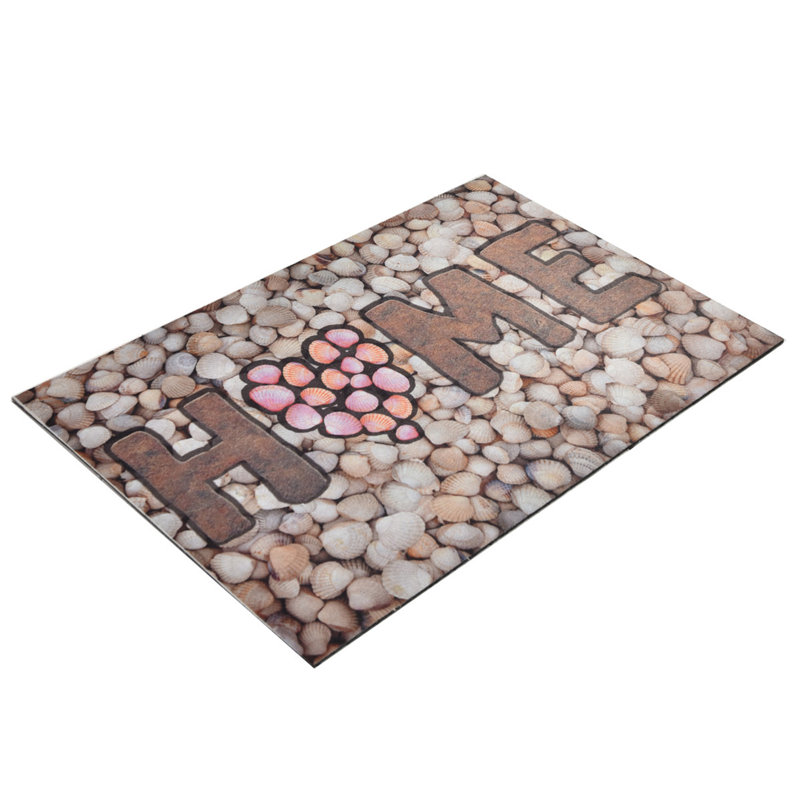 Durable PVC Doormat, Non-Slip Underside, 15.7 x 23.6 inches | 100% PVC Material, Machine Washable at 86°F | Perfect for Indoor & Outdoor Use, Easy to Clean, Stylish & Functional Welcome Mat