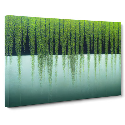 Sweet Weeping Willow Tree - Wrapped Canvas