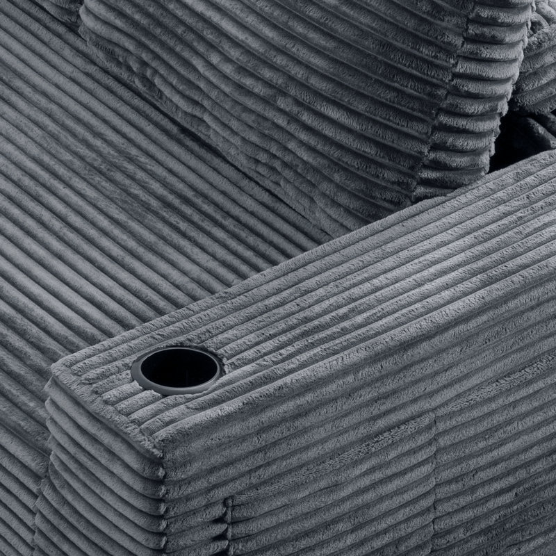 Canapé modulaire 104 po Cloud, Gris