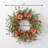 25" Artificial Dahlia Berry Wreath