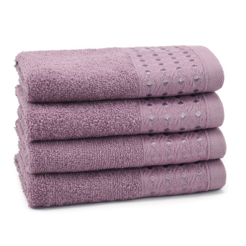 Jie Wash Cloth Set, Damson