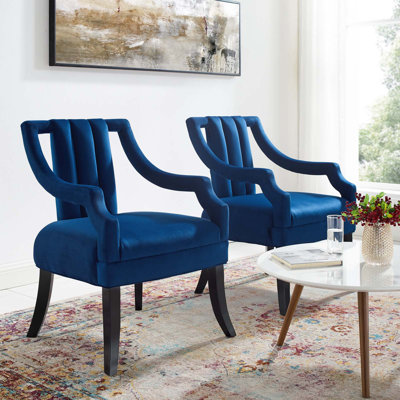 Harken Accent Chair Performance Velvet