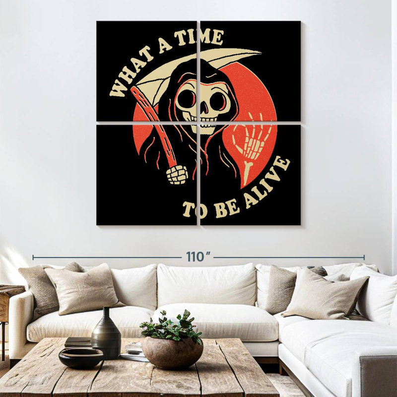 Ketti What A Time To Be Alive, 74" H x 74" W