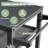3-Shelf Outdoor Grill Table, Grill Cart Outdoor With Wheels, Pizza Oven Table And Food Prep Table, Blackstone Table With Propane Tank Hook, Grill Stand For Blackstone Griddle For Outside BBQ
