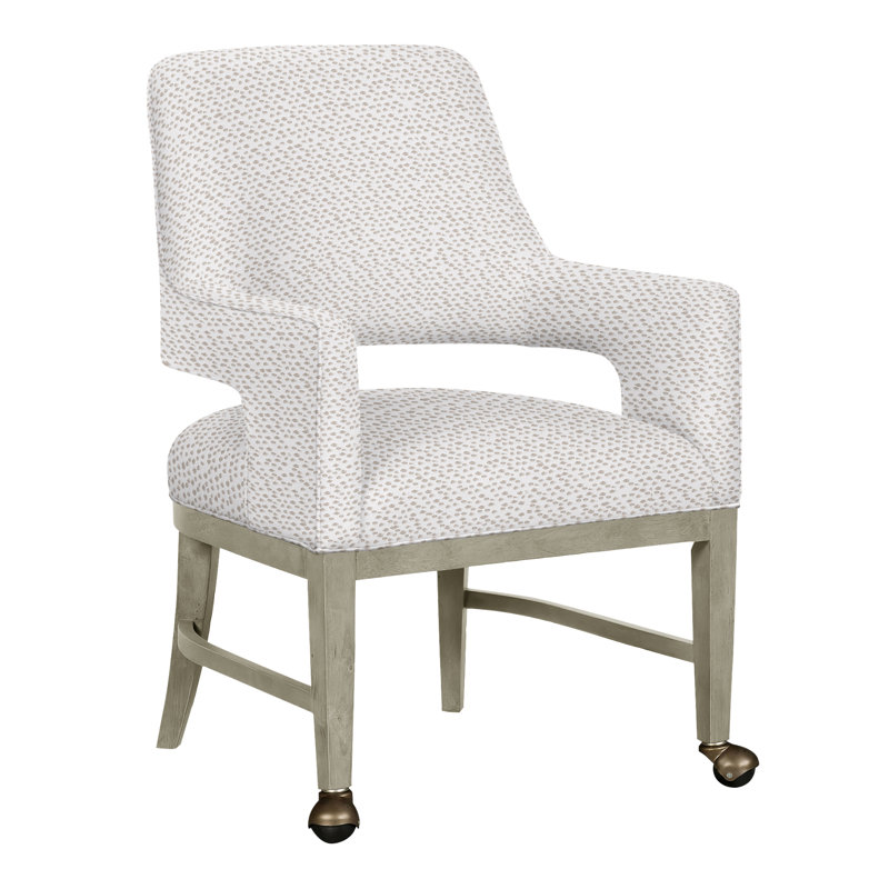 Chaise avec accoudoirs Josie Grande, Perigold Elements - sable blanc, Amande chamois