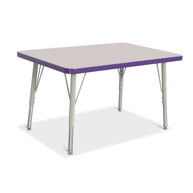 Tables d'activités Berries®, Élémentaire (15 po à 24 po), H 24 po x L 36 po x l 24 po, Mauve