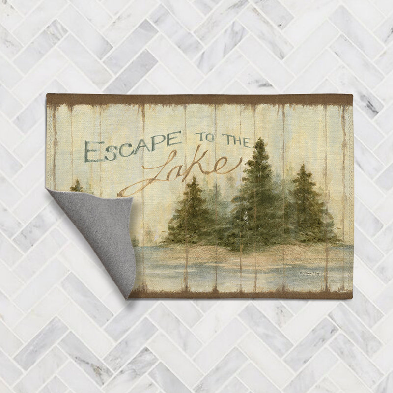  Tapis Escape to the Lake Chenille, Rectangle 4 pi x 6 pi