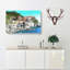 Cinque Terre In Italy - Wrapped Canvas-55371920