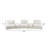 Stavan Modular Curved 3 Seater Sofa, Adjustable Seat Depth-111934056