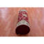 Tapis de couloir rouge nouvel âge en laine 2 pi 7 po x 16 pi 4 po Burkle