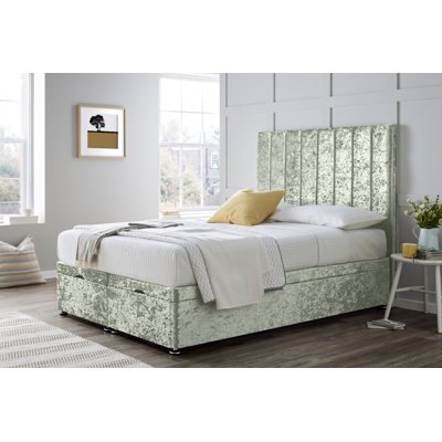 Divan Bed with 24" Headboard on Struts