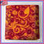 Red Yellow Floral Pattern Quilted Bedspread All Sizes-126176777