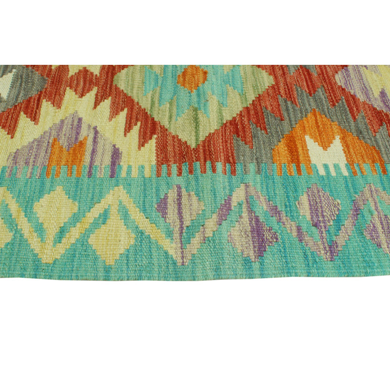 Bobbee Wool Geometric Indoor Rug