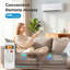 Climatiseur à deux blocs 18 000 BTU, climatiseur 22 SEER2 activé par le Wi-Fi-128558861