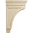 2 3/4"W x 5 1/2"D x 8"H Mini Lucan Wood Corbel, Rubberwood-29831235-29831226