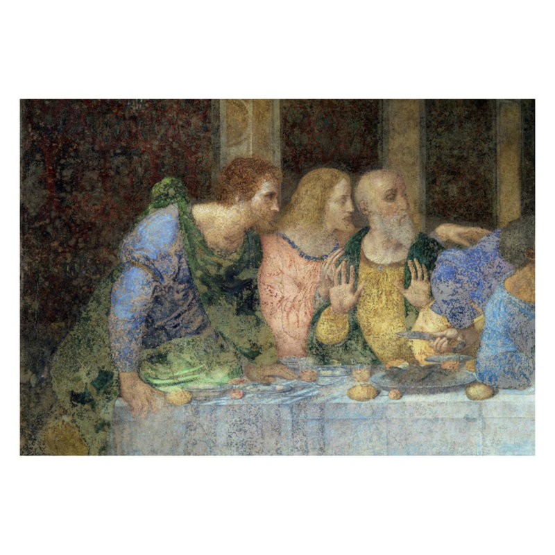 «The Last Supper» par Leonardo da Vinci - Estampe numérique, H 22 po x l 28 po